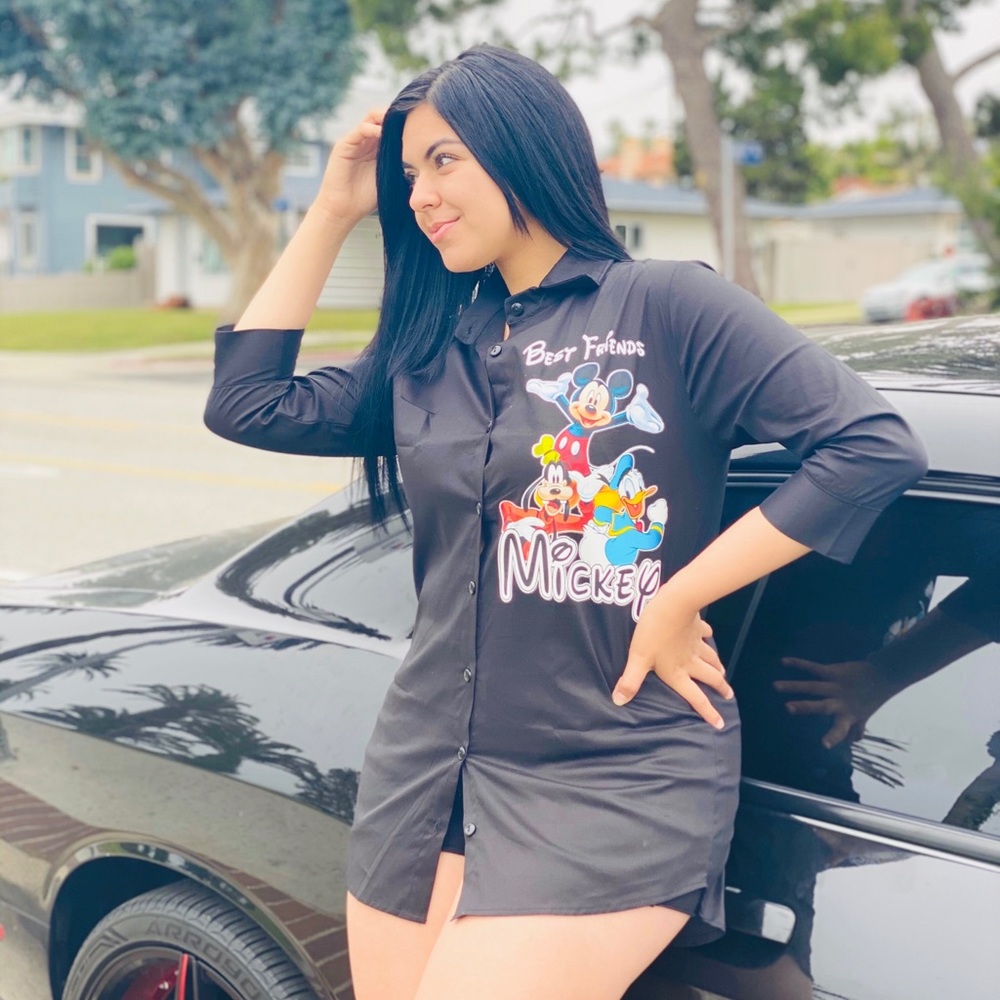 Mickey Blouse Dress